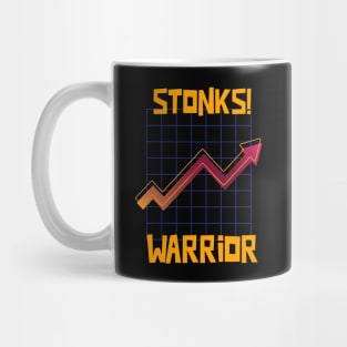 Stonks Warrior Mug